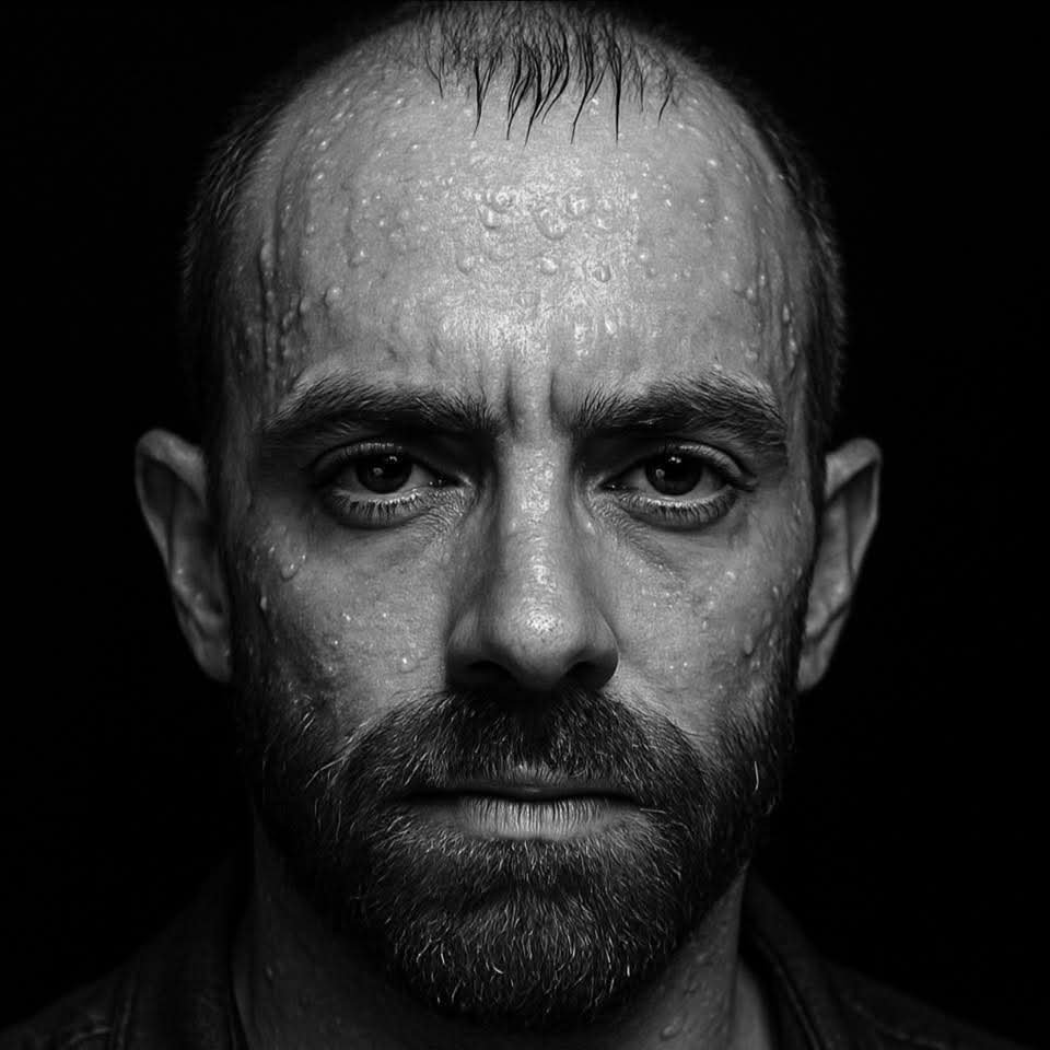 Black and white portrait of Don Matthews